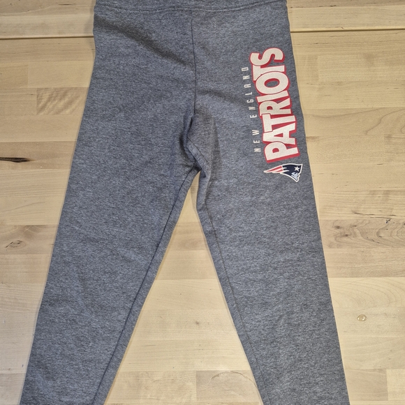 Kids Girls Patriots Gray Leggings. Size 5/6. NWT - Picture 5 of 5